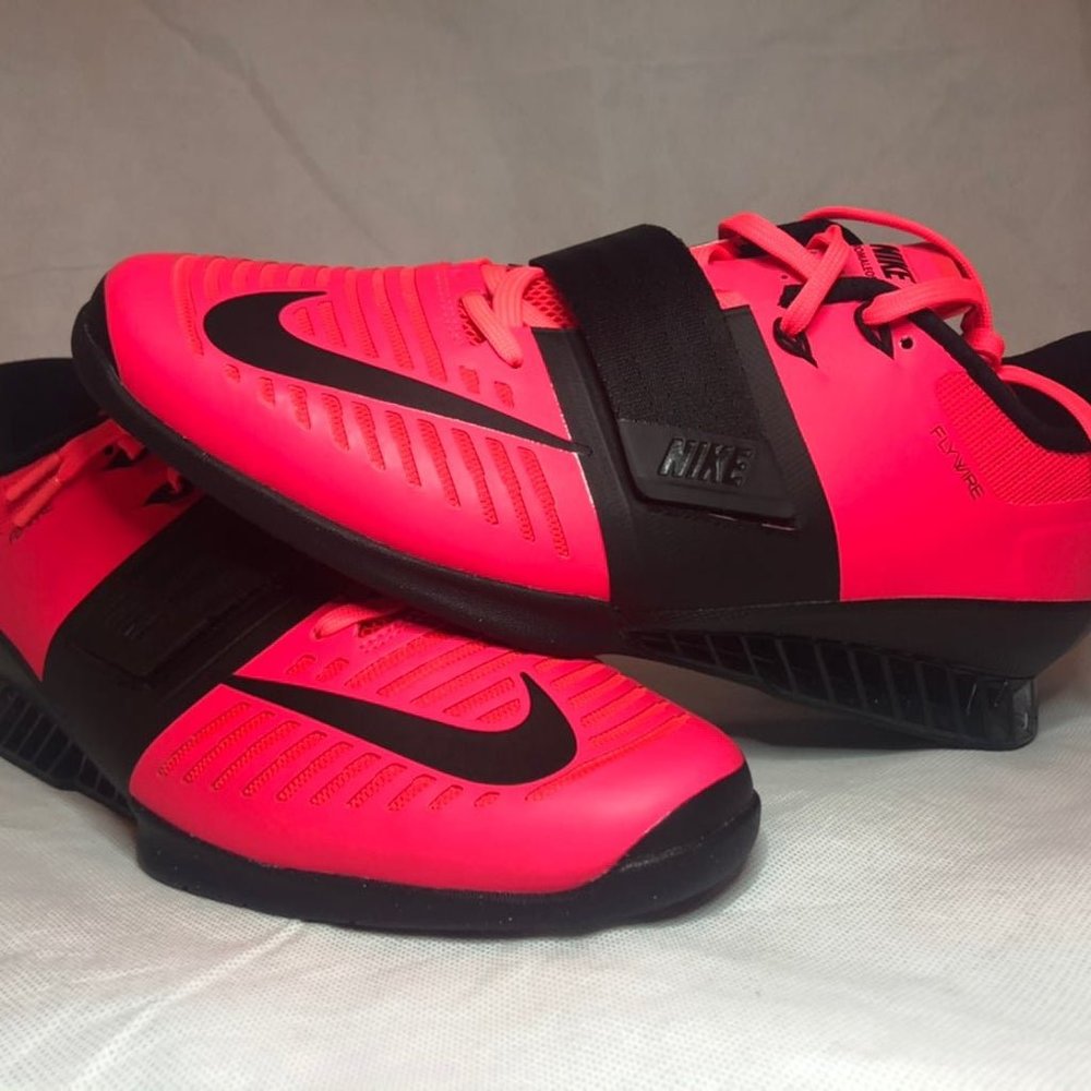 Nike Pink and Black Athletic Shoes